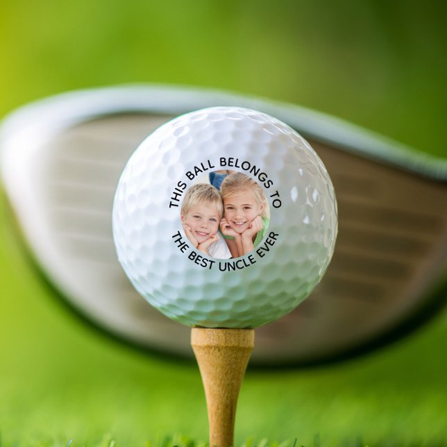 Balles De Golf Meilleur Oncle jamais photo (Créateur téléchargé)