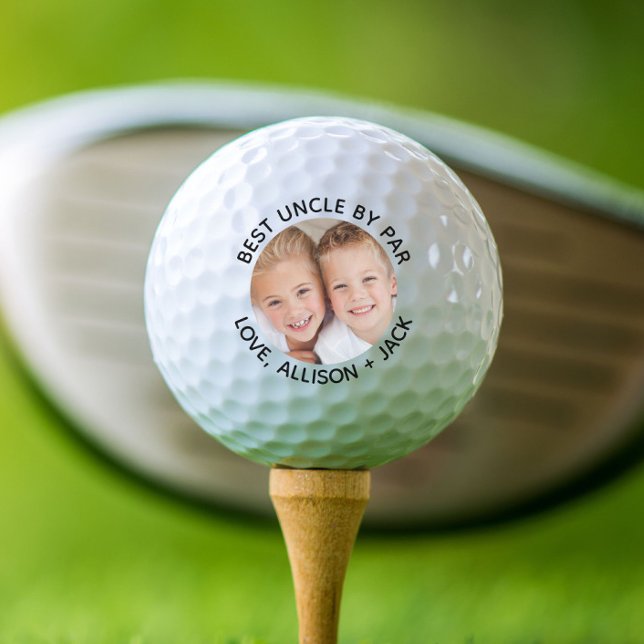 Balles De Golf Meilleur Oncle par photo (Créateur téléchargé)