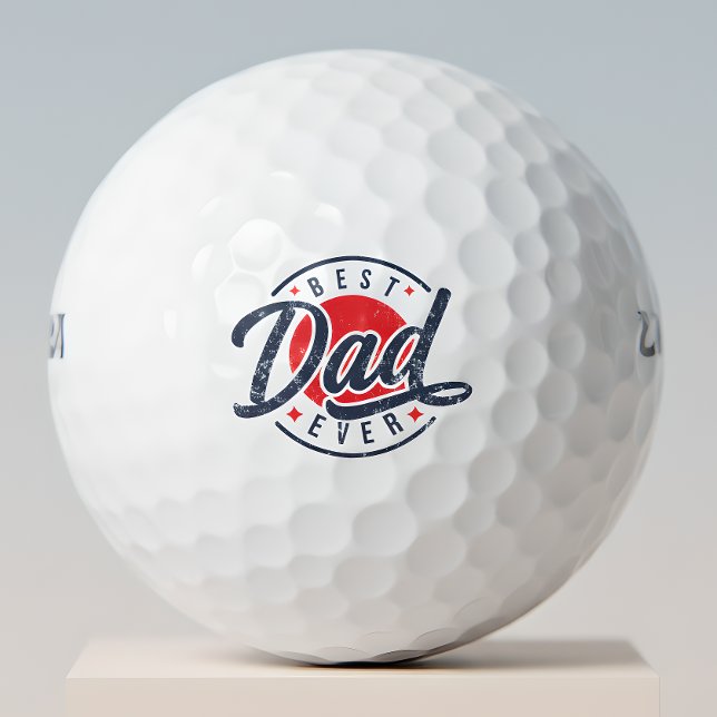 Balles De Golf Meilleur Papa Américain (Créateur téléchargé)