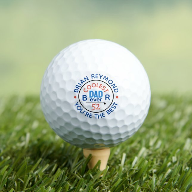 Balles De Golf Meilleur papa de golfeur (T-shirt Insitu)