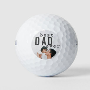 Balles De Golf Meilleur papa Jamais Fête des pères photo