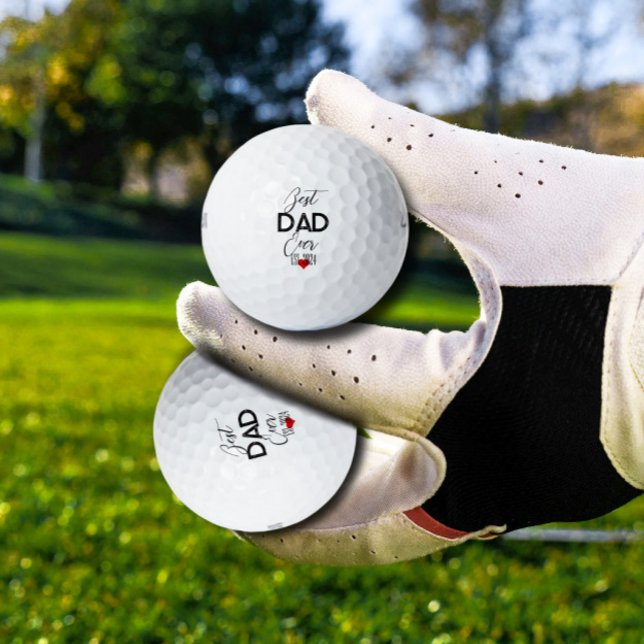 Balles De Golf Meilleur papa Jour des pères cadeau tendance indiv (Créateur téléchargé)