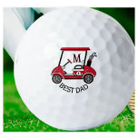 Balles De Golf Meilleur papa Panier personnalisé Boules de golf p<br><div class="desc">Quelque chose de spécial pour le père dans votre vie — qui pourrait juste apprécier une voiturette de golf qui dit "#1" et a un peu de "bord" à lui. Prêt à suivre le cours et à aider à en faire un grand jeu — ce Michael est prêt pour le...</div>