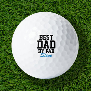 Balles De Golf Meilleur papa par par par nom personnalisé