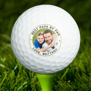 Balles De Golf MEILLEUR PAPA PAR Photo Ballons de Golf Personnali
