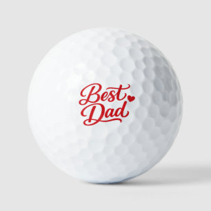 Balles De Golf Meilleur Papa Tee Cadeau