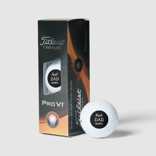 Balles De Golf Meilleur papa Titleist Pro Golf Balls (Conditionnement)