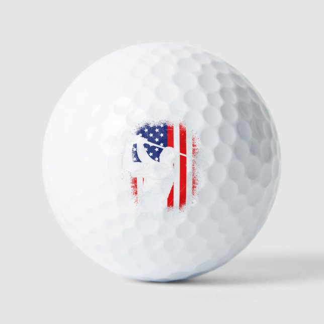 Balles De Golf Meilleur PETIT-FILS Par Golfeur Golf (Recto)