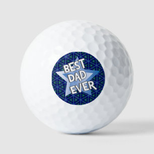 Balles De Golf Meilleure Fête des pères papa jamais