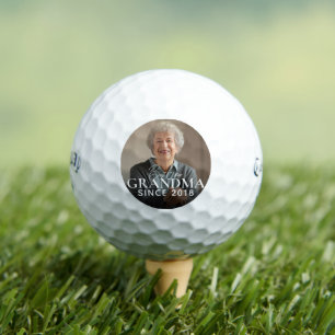 Balles De Golf Meilleure Grand-mère Depuis 20XX Simple Photo Élég