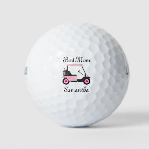 Balles De Golf Meilleure maman Golfer Golf Panier Fête des Mères