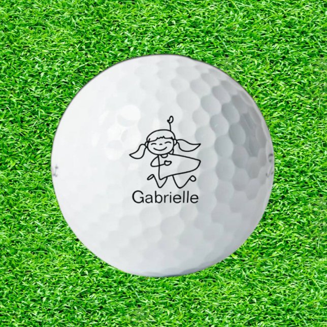 Balles De Golf meilleure maman jamais Doodle (best mom ever Doodle Golf Balls)