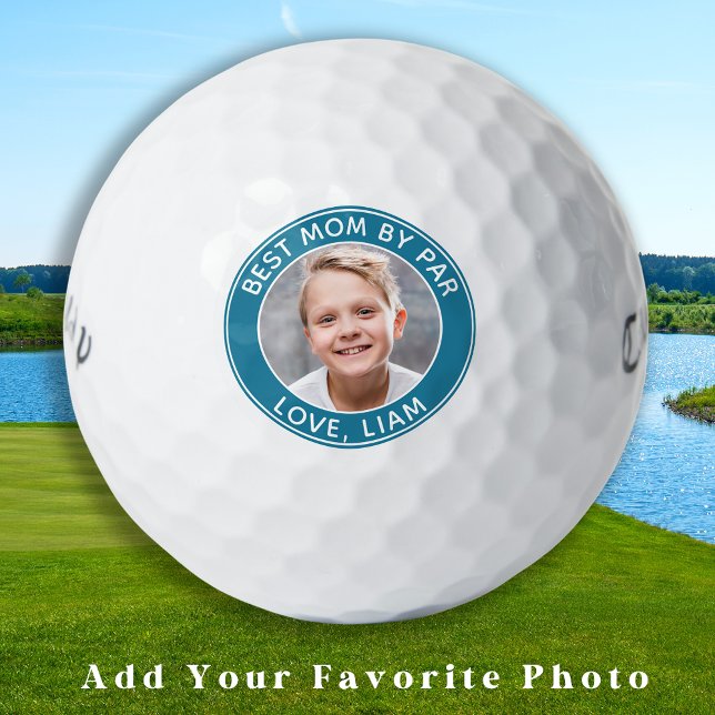 Balles De Golf Meilleure Maman Par Par Nom Photo Personnalisé Gol (Créateur téléchargé)