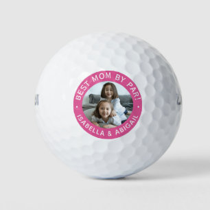 Balles De Golf Meilleure Maman Par Photo Pink Golf Balls