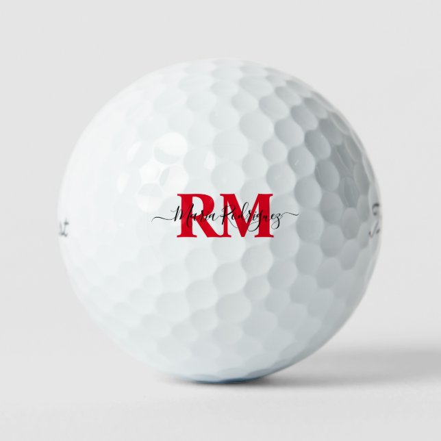 Balles De Golf Meilleure Personnaliser de conception (Recto)