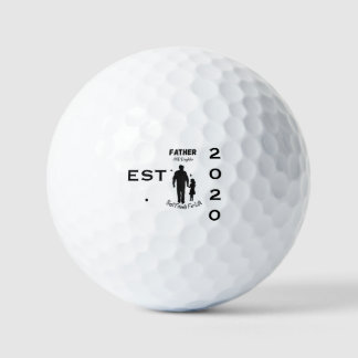 Balles De Golf Meilleures amies père et fille personnalisées pour