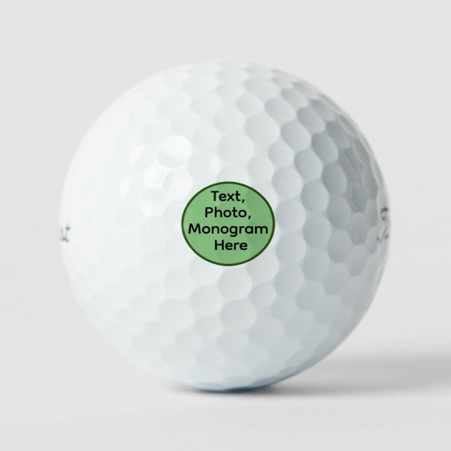 Balles De Golf Meilleures marques Monogrammed premium (Recto)