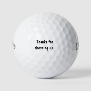 Balles De Golf Merci de vous être mis sur votre 31 Cadeaux de m