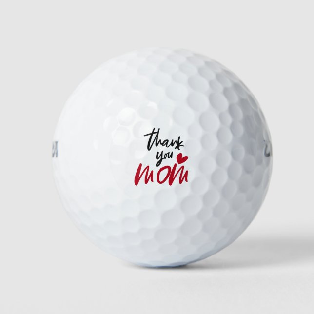 Balles De Golf Merci Maman (Devant)