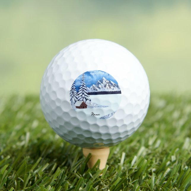 Balles De Golf Merveille d'hiver (T-shirt Insitu)