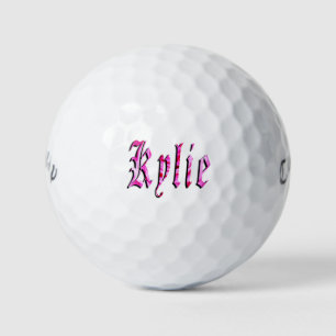 Balles De Golf Mesdames appelées Kylie,