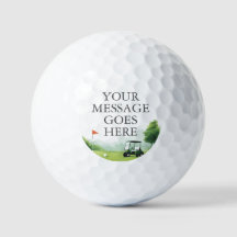 Message personnalisé pour buggy de golf classique