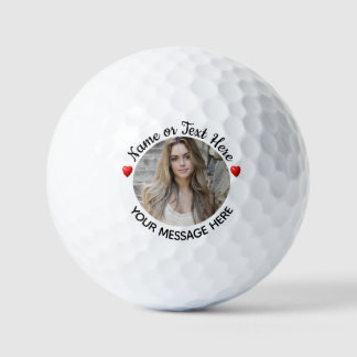 Balles De Golf Message romantique personnalisé et billes de golf 