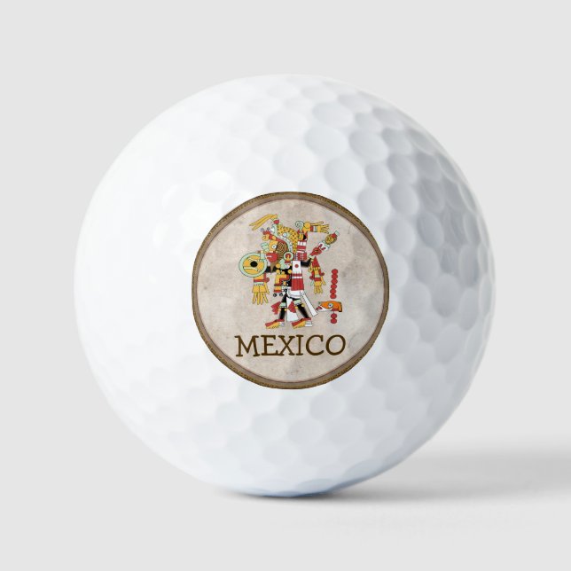 Balles de golf Mexique (Recto)