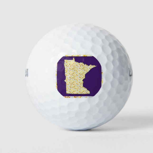 BALLES DE GOLF MINNESOTA (Devant)