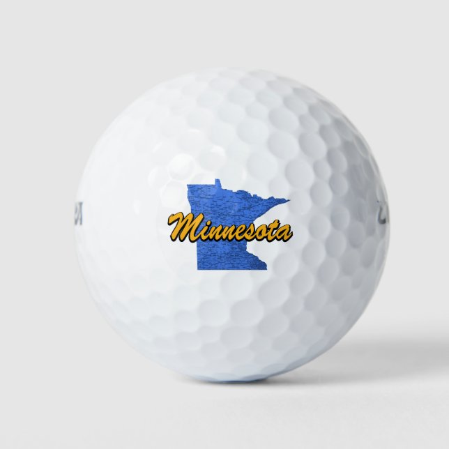Balles De Golf Minnesota (Devant)