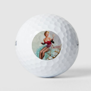 Balles De Golf Miss Sylvania Pin-Up Girl