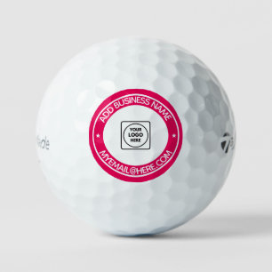 Balles De Golf Modèle de texte de logo de marque de golf Business