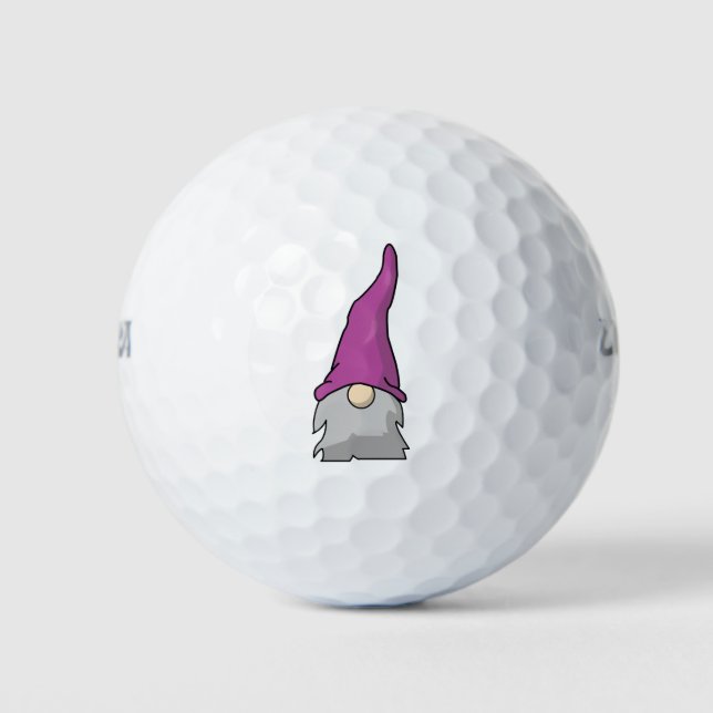 Balles De Golf Modèle scandinave minimaliste (Devant)