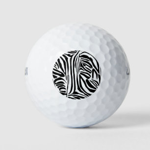 Balles De Golf Modèle Zèbre