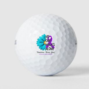 Balles De Golf Mois de sensibilisation au cancer testiculaire Cad