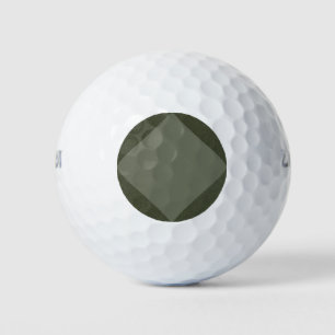 Balles De Golf Mois géométrique Green Custom Golf Balls