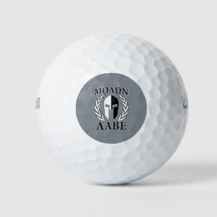 Balles De Golf Molon Labe Laurels, guerrier spartiate