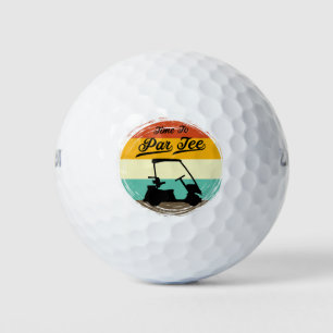 Balles De Golf Moment de partir en tee – Design humoristique de v