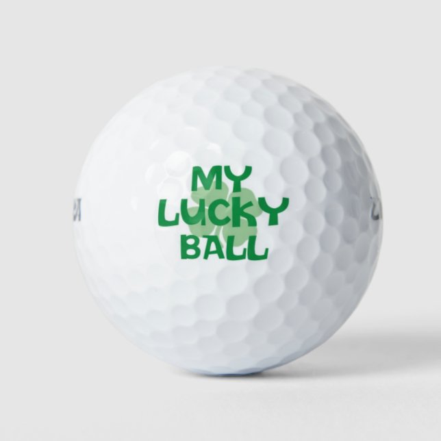 Balles De Golf Mon Lucky Ball (Devant)
