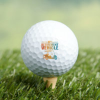 Mon véhicule de retraite chariot de golf golfeur c