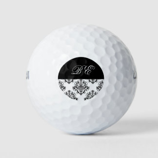 Balles De Golf Monogramme Damas des Dames