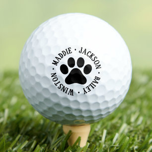 Balles De Golf Monogramme de nom de compagnie personnalisé