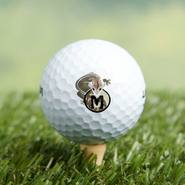 Balles De Golf Monogramme de salamandre en tête de marteau (T-shirt Insitu)