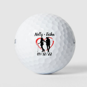 Balles De Golf Monogramme initial et nom Boules de golf personnal