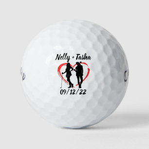 Balles De Golf Monogramme initial et nom Boules de golf personnal