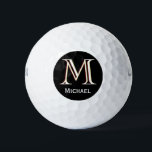 Balles De Golf Monogramme personnalisé à trois couches avec préno<br><div class="desc">LAYERING UNIQUE DU MONOGRAM — regardez attentivement et vous verrez trois couleurs, ce qui lui donne une sensation de profondeur. Personnalisé en plus avec le prénom. Idée spéciale pour un cadeau ou vous pouvez juste profiter pour vous-même! Si vous avez des questions de conception ou une demande spéciale, veuillez envoyer...</div>