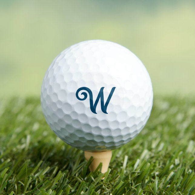 Balles De Golf Monogramme personnalisé écriture gras (T-shirt Insitu)