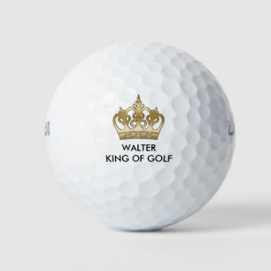 Balles De Golf Monogramme Roi De Golf