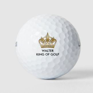 Balles De Golf Monogramme Roi De Golf