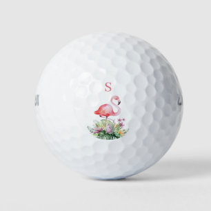 Balles De Golf Monogramme tropical